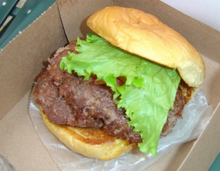 シェイクシャックのダブル・ハンバーガー